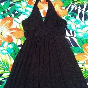 Black Halter Dress